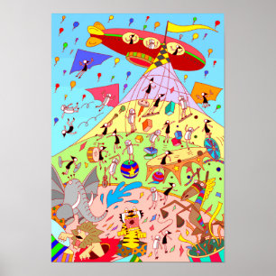 Poster Grand Cirque Fantastique.