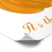 Poster Grand citrouille classique (Coin)