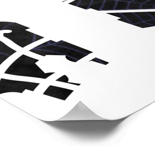 Poster Grand compte à rebours d'Halloween (Coin)