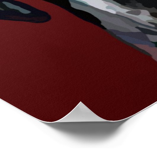 Poster Grand Dane Harly Face (Coin)