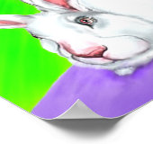 Poster Grand Dane RABBITS de Pâques? ! (Coin)