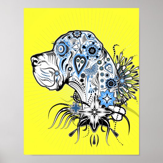 Poster Grand Danois (Devant)