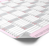 Poster Grand Danois Calendrier Message Caché 2027 (Coin)