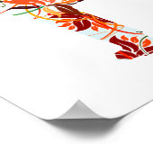 Poster Grand Danois d'automne (Coin)