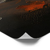 Poster Grand Danois Halloween Épouvantable (Coin)