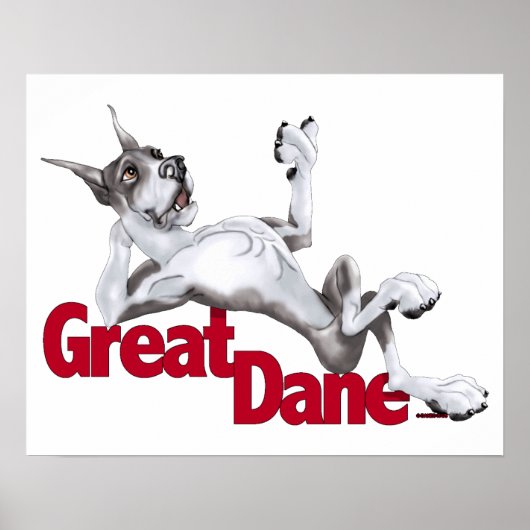 Poster Grand Danse Posé À L'Arrière (Devant)