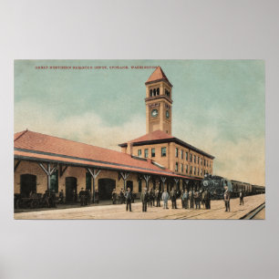 Poster Grand dépôt ferroviaire du Nord