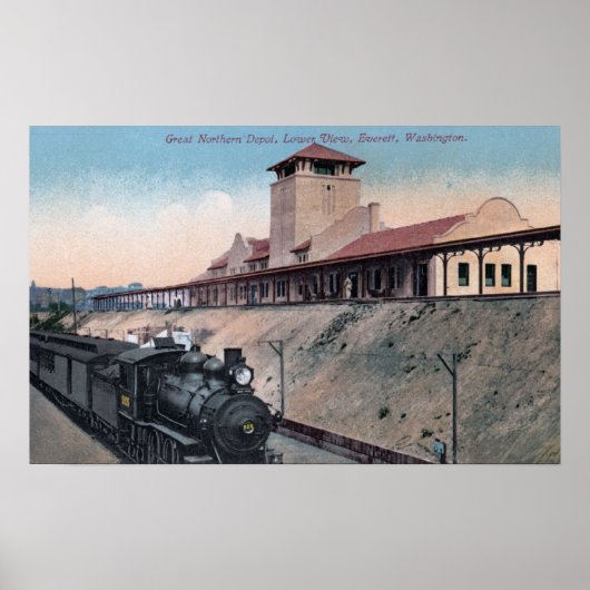 Poster Grand dépôt ferroviaire du Nord 2 (Devant)