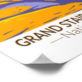 Poster Grand Escalier Escalante Monument National Utah (Coin)