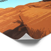 Poster Grand Escalier Monument National Escalante (Coin)