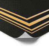 Poster Grand Gatsby Inspiré Welcome Graduation Signalisat (Coin)