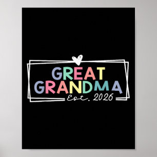 Poster Grand Grand-mère Est 2026 Promu À Grand-Grand-mère