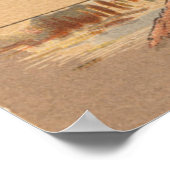 Poster Grand héron bleu (Coin)