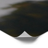 Poster Grand Héron Bleu sur le sommet de l'arbre (Coin)