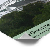 Poster Grand Hôtel sur l'île Mackinac (Coin)