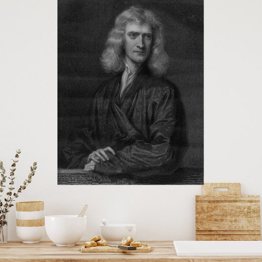 Poster Grand Isaac Newton Imprimer en haute résolution (Cuisine)
