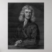 Poster Grand Isaac Newton Imprimer en haute résolution (Devant)