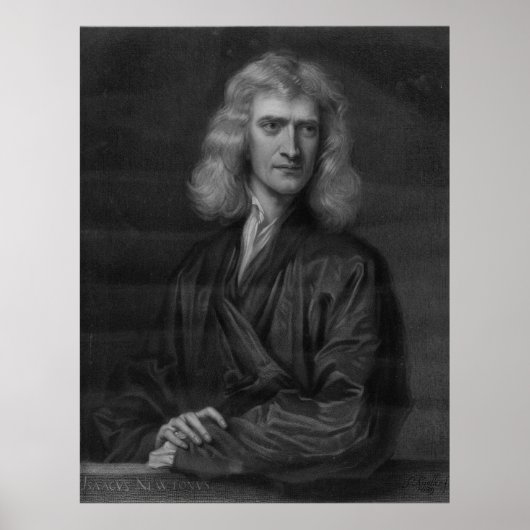 Poster Grand Isaac Newton Imprimer en haute résolution (Devant)