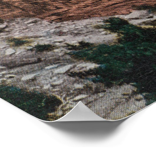 Poster Grand Junction, CO - Vue du monument national du C (Coin)