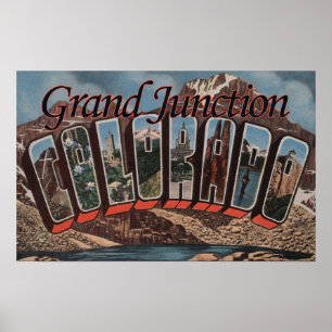 Poster Grand Junction, le Colorado - grandes scènes de