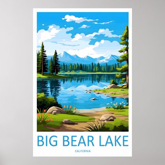 Poster Grand lac Bear 1 (Devant)