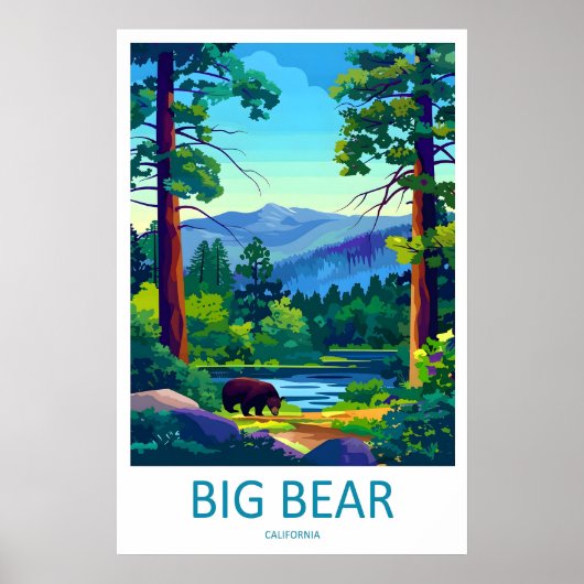 Poster Grand lac Bear 2 (Devant)