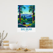 Poster Grand lac Bear 2 (Cuisine)