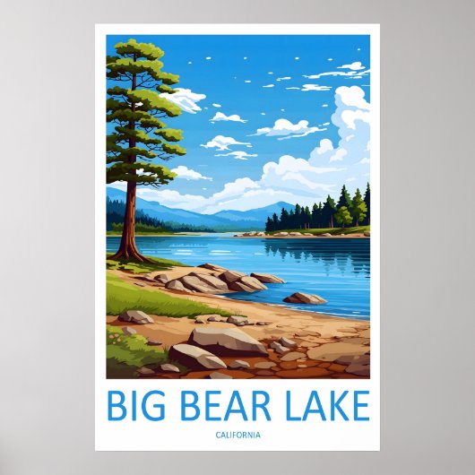 Poster Grand lac Bear 3 (Devant)