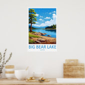 Poster Grand lac Bear 3 (Cuisine)