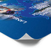 Poster Grand Lake OK carte photo 19 (Coin)