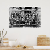 Poster Grand Lodge of Masons : 1897 (Cuisine)