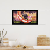 Poster Grand Luna Park (bordure) (Cuisine)