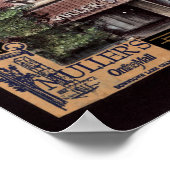 Poster Grand magasin Mullers (Coin)