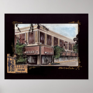 Poster Grand magasin Mullers