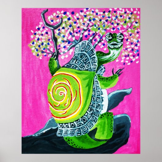 Poster Grand Maître Oogway (Devant)