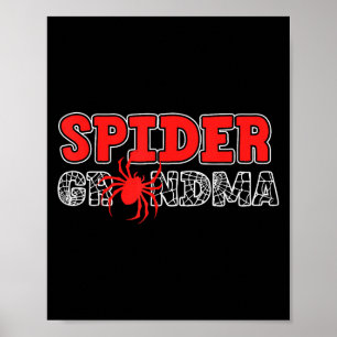 Poster Grand-mère araignée Spidey Anniversaire Famille ap