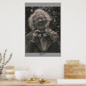 Poster Grand-mère avec son Hawkeye (Cuisine)