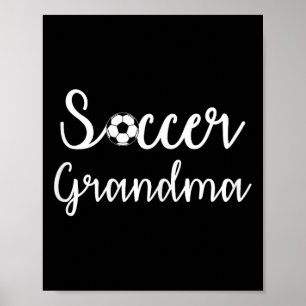 Poster Grand-mère de football
