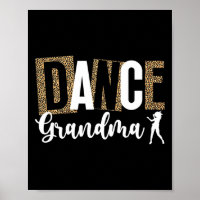 Grand-Mère D'Une Danse Grand-Mère Leopard Danser