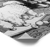 Poster Grand-mère lui raconte une histoire (Coin)