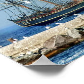 Poster Grand navire n° 3 (Coin)