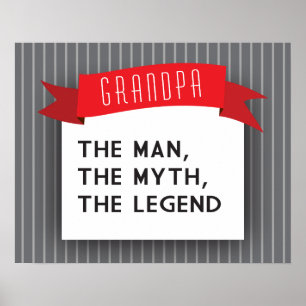 Poster Grand-papa - l'homme, le mythe, la légende
