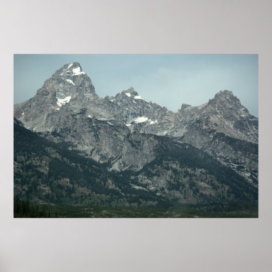 Poster Grand Peaks Print (Devant)