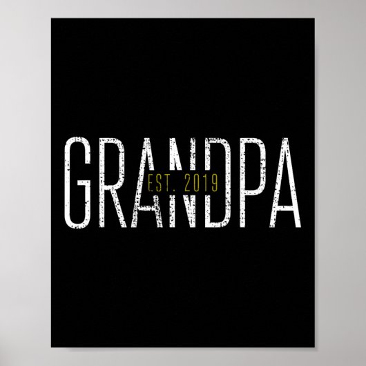 Poster Grand-père 2019 Don Tee Est (Devant)