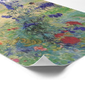 Poster Grand-père aux fleurs 1909 (Coin)