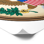 Poster Grand phoque des États-Unis (Coin)