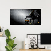 Poster Grand Piano (Bureau à domicile)