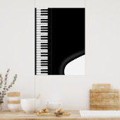 Poster Grand Piano (Cuisine)
