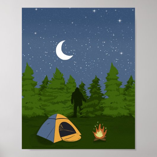 Poster Grand Pied Camping  (Devant)
