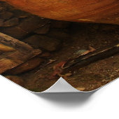 Poster Grand pot de rangement grec crétois - pithos (Coin)